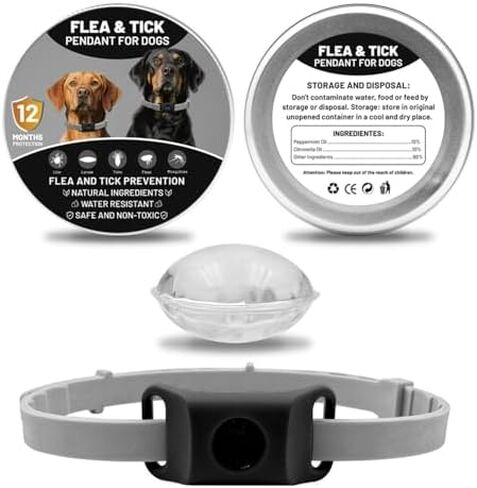 Fursure Dog Pendant 2.0, Dog Accessories—A Waterproof Charm Designed for Collars, Safe for All Dog Breeds (Gray) in Kuwait