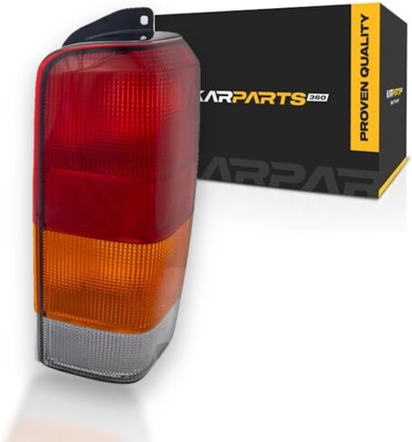 For 1997-2001 Jeep Cherokee Pair Rear Tail Lights Driver and Passenger Side Assembly Unit CH2800128 CH2801128-replaces 4897399AA 4897398AA in Saudi Arabia