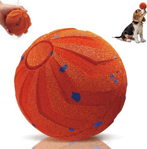 كرات ألعاب تفاعلية ذكية للكلاب، Pelota Interactiva para Perros. حركة أوتوماتيكية، ارتداد، مادة E-TPU، تصنيف IPX7 لمقاومة الماء، كرة نطاطة للحيوانات الأليفة للكلاب المتوسطة والكبيرة - برتقالية in Kuwait