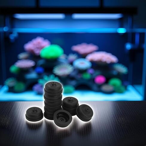 10Pcs Aquarium Diaphragm Air Pump Accessories EPDM Rubber Oxygen Pump Replacement Parts for Aquarium Fishing Oxygen Pump, Pumps and Filters in Kuwait