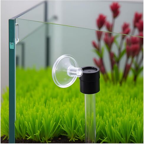 10Pcs Aquarium Suction Cup Clips Set, Fish Tank Air Line Holder, Clear Plastic for Glass Fish Supples in Kuwait