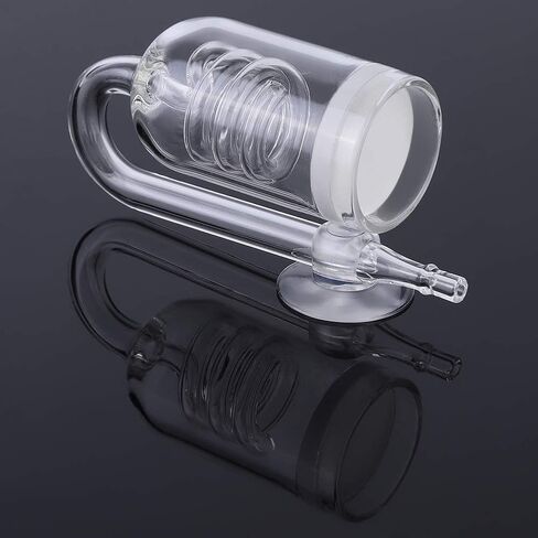 CO2 Diffuser UShaped Glass Diffuser Aquarium CO2 Carbon Dioxide Reactor with Suction Cup for Aquarium Plants in Kuwait