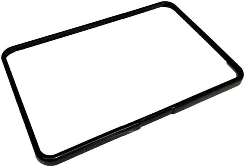 2 PCS Tempered Glass Screen Protector Film for Thermomix for TM7 for Thermomix for TM7 Accessories with PC+ABS for Bezel Frame，Ultra Clear Scratch Resistant for Full Screen and Corner Protection in Kuwait