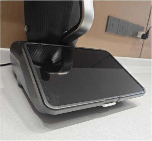 2 PCS Tempered Glass Screen Protector Film for Thermomix for TM7 for Thermomix for TM7 Accessories with PC+ABS for Bezel Frame，Ultra Clear Scratch Resistant for Full Screen and Corner Protection in Kuwait