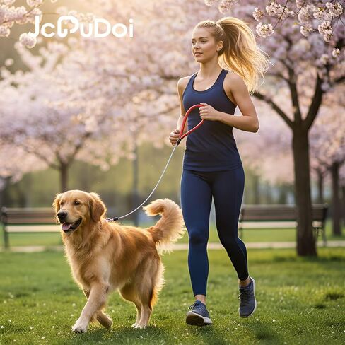 Dog Leash Heavy Duty(Up to 250lbs),5FT Chew Proof Metal WireRope Dog Leash for Medium Large Dogs, Auto Lock Hook,Comfortable Cool Handle,Silver in Kuwait
