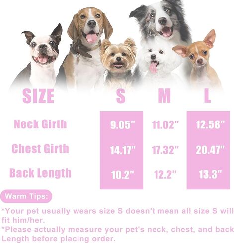 2-Pack Dog Shirts, Soft Cozy Short Sleeve Dog Tshirts for Small Medium Dogs Girls Boys, Embroidered Heart Waffle Short Dog Clothes, Ideal for Daily Wear Dog T Shirt, Medium, Pink & Yellow in Saudi Arabia