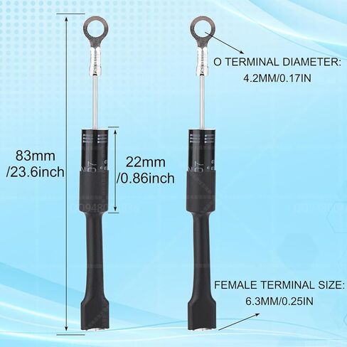 CL04-12 قطع غيار الميكروويف ذات الجهد العالي الثنائيات 0.35A 12KV (حزمة من 2 قطعة) in Kuwait