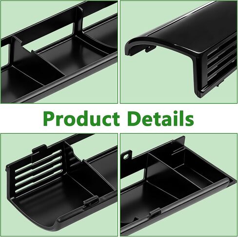 WB34X25406 Microwave Vent Grille, Compatible with GE JNM3163DJ1BB JNM3163RJ1SS JNM3184DP8BB JVM3162RJ1SS, Top Front Ventilation Cover Replaces 4465386 AP6040821 PS11774030 EAP11774030 in Kuwait