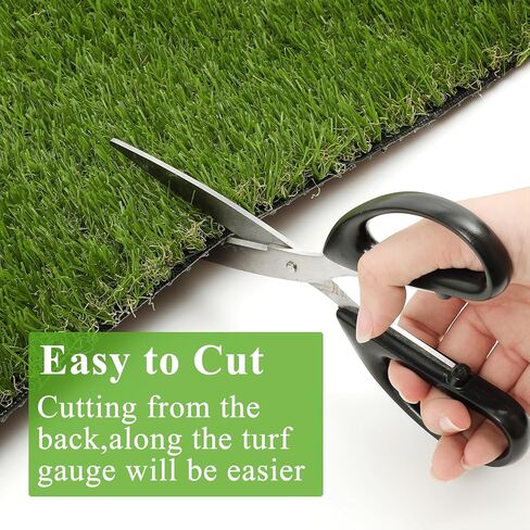 HEBE Fake Grass Pee Pad for Dogs 3'x5', Artificial Grass Turf for Indoor Outdoor Potty Training, Washable Dog Potty Grass Mat with Drainage Holes, Reusable Non-Slip Pet Potty Pad in Kuwait