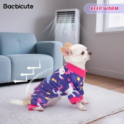 Dog Pajamas Soft Lightweight Dog Onesies Outfit Clothes for Small Medium Large Puppy Pjs for Pet Boys Girls Dogs Cats in Kuwait