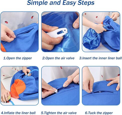 18'' Herding Ball for Dogs –Enhanced Chew Resistance with Durable 900D Oxford Cover, Interactive Dog Toy for Australian Shepherds, Cattle, Border Collies, Outdoor Training & Backyard Play in Kuwait