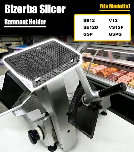 Remnant Holder With Knob Assembly For Bizerba Slicer SE12 SE12D GSP GSPG V12 VS12F, Replace# 60220401708, Meat Slicer Parts Replacement in Kuwait