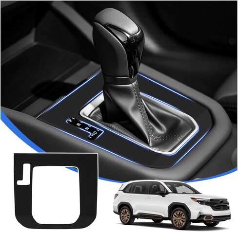 Karltys Center Console Cover for Subaru Forester 2025 2026, Anti-Scratch Gear Shift Cover Panel, Trim Decorative Protector for 2025 Subaru Forester Accessories Interior (Not for Base/Wilderness) in Saudi Arabia