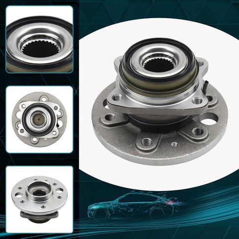 IRONTEK 9063503810 محور العجلة الخلفية ومجموعة المحمل مع ABS يناسب 07-09 لدودج سبرينتر 2500؛ 07-09 ل دودج سبرينتر 3500؛ 07-16 لـ Freightliner Sprinter 2500 1 قطعة in Saudi Arabia