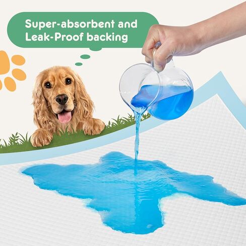 Dog Puppy Pads, Pee Pads for Dogs Potty Training, 150 Count 22"x22" Ultra-Absorbent 6-Layer Leak-Proof Disposable , Quick-Dry Surface, Pet Incontinence Pad in Kuwait