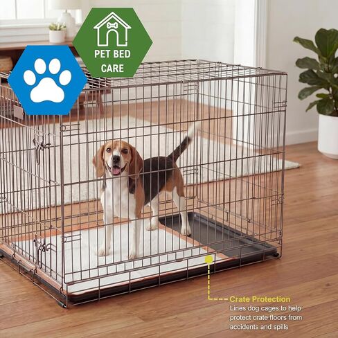MED PRIDE Dog Training Pads with Attractant, 100 Count Disposable Puppy Pee Pads, 22 x 24 in, 6-Layer Ultra Absorbent Potty Pads with Leakproof Backing for Dogs, Cats & Small Pets in Kuwait