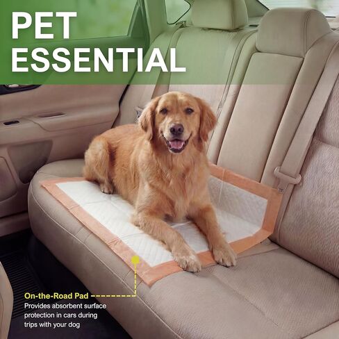 MED PRIDE Dog Training Pads with Attractant, 100 Count Disposable Puppy Pee Pads, 22 x 24 in, 6-Layer Ultra Absorbent Potty Pads with Leakproof Backing for Dogs, Cats & Small Pets in Kuwait