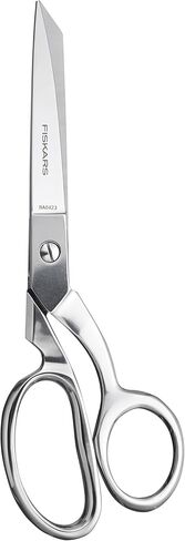 Fiskars Forged Scissors - 8" Stainless Steel - Paper and Fabric Scissors for Office, Arts, and Crafts - Silver in Saudi Arabia