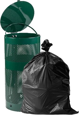 حزمة رؤوس إعادة تعبئة محطة نفايات الكلاب من الدرجة التجارية من Zero Waste USA - 800 كيس رأس على 8 رؤوس كل منها 100 ولفة واحدة مكونة من 50 بطانة علب لمحطة نفايات الكلاب - أكياس أكثر سمكًا بنسبة 40% من العلامات التجارية المنافسة in Kuwait