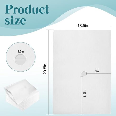 Fryer Filter Paper Envelope Style，13.5x20.5 Inch,1.5Inch Hole 1 Side，105Pcs in Saudi Arabia