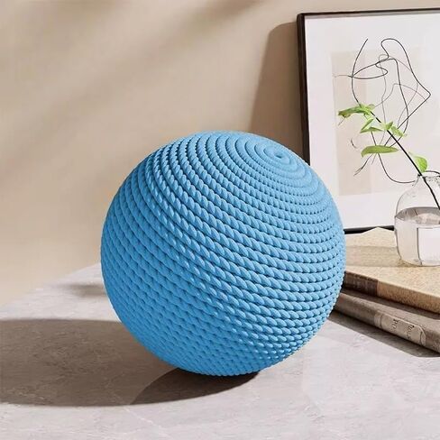Extra Large Sisal Cat Ball Toy, Durable Scratching Ball for Teeth Cleaning & Claw Care, Interactive Self-Play Bite Resistant Kitty Chew Toy for Indoor Cats & Kittens in Kuwait