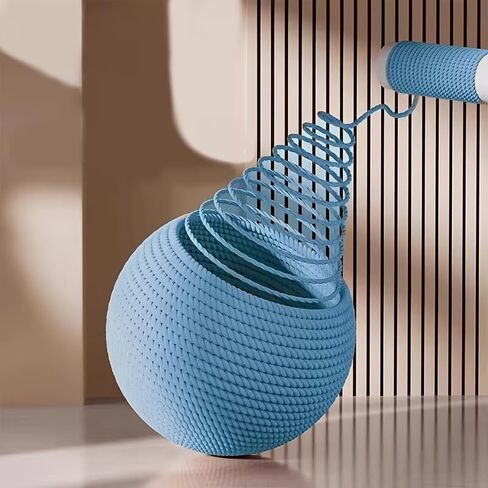 Extra Large Sisal Cat Ball Toy, Durable Scratching Ball for Teeth Cleaning & Claw Care, Interactive Self-Play Bite Resistant Kitty Chew Toy for Indoor Cats & Kittens in Kuwait