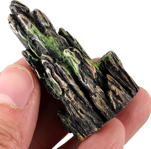 Toyvian Mini Resin Rockery Statues, 8Pcs Miniature Mountain Figurines for Aquarium Decor Fairy Garden Tiny Accessories for Terrarium Bonsai Zen Garden Fish Tank Landscaping in Kuwait