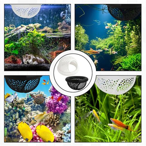 2-Piece Betta Hammock, Betta Tank Accessories for Bettas Fish Rest and Sleep, Bettas Fish Tank Decor with Bettass Hideout and Bettass Cave, Set for Aquarium Decorations in Kuwait