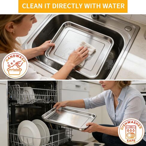 Air Fryer Replacement Tray for Ninja 8 in 1 SP151 Flip Toaster Oven Air Fryer, 12.9''× 11.5'' Air Fryer Grill Pan Crisper Plate Rack Tray Accessories Replacement Parts, Dishwasher Safe in Kuwait