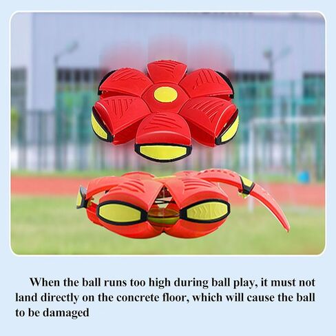 Magic Bouncing Ball, Magic Meta Ball,Magic Flying Saucer,Bouncy Ball,Flying Saucer Dog Toy for Interactive Play for Small and Large Dogs (Blue) in Kuwait