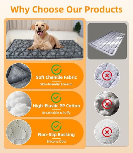 Backseat Pet Bed Mat, Non-Slip Dog Seat Cover with Scratch-Resistant Padding, Dog Bed for Cars, Trucks & SUVs, Universal Fit for Backseat Extenders (Gray) in Saudi Arabia