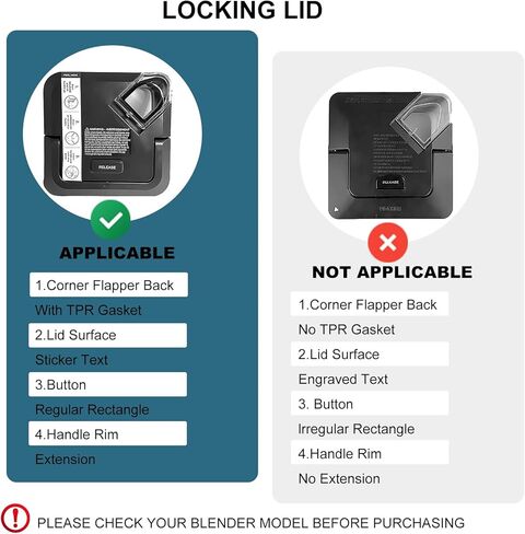 استبدال 72 أوقية. مجموعة إبريق وغطاء سحق إجمالي متوافقة مع خلاط نينجا BN750، BN751، BN800، BN801، سلسلة BN805 وDB751A، BN803TGT in Kuwait