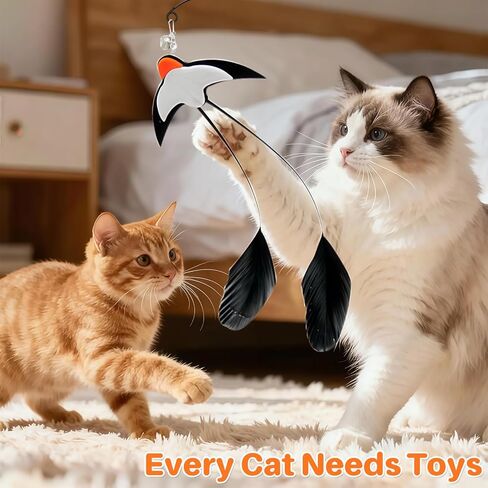 Walfront Interactive Multi Cat Toys for Indoor Cats – Keeps Multiple Cats Busy, Reduces Aggression & Boredom, Perfect for Multi-Cat Homes in Kuwait