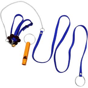 TOYANDONA Tortoise Walking Leash and Harness Blue Small Size with Whistle Pet Turtle Pulling Rope Outdoor Traction Rope for Reptile Control Random Color in Kuwait