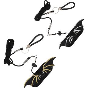 HOMSFOU Adjustable Bearded Dragon Leash Harness with Pu Leather Wing Chest Strap, Small Pet Traction Rope for Lizards and Reptiles Outdoor Walking in Kuwait