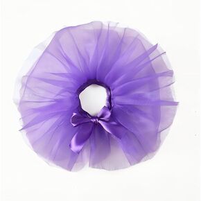 Purpple Dog Tutu Skirt Pet Lace up Tulle Dress for Hoilday Party Cosplay Costume (Large) in Kuwait
