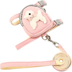 Dog Backpack Harness with Leash Dog Harness Backpack Dog Harness and Leash Pull Cat Harness Puppy Harness Backpack in Saudi Arabia