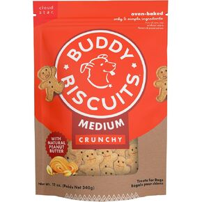 Buddy Biscuits Crunchy Medium Dog Treats, Peanut Butter, 12 oz. Bag in Kuwait