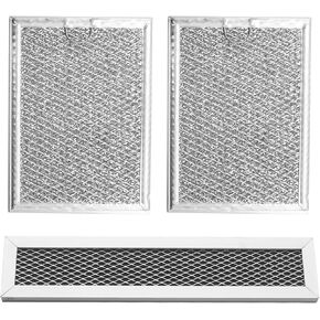 مجموعة فلتر الفحم والشحوم الميكروويف PVM9005SJ1SS تناسب أجهزة الميكروويف GE، وتحل محل PVM9005SJ2SS، PVM9005SJ3SS، PVM9005SJ4SS، PVM9005SJ5SS، والمزيد in Kuwait