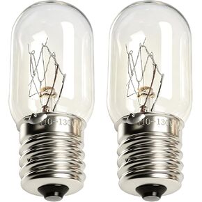 2 PCS Microwave Light Bulb E17 T7 25W 110-130V Wide Voltage Appliance Bulb Compatible with Frigidaire Microwave Ovens Replace#: 5304440031 3B70067E in Kuwait