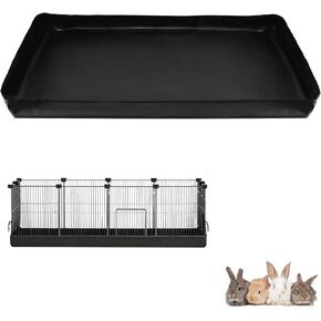24" X 48" Guinea Pig Cage Line: Washable & Waterproof Bedding Pad for Rabbit or Bunny or Hamster, Reusable & Anti-Slip Cage Bottom Mat for Small Animals in Saudi Arabia