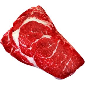 Realistic Food Steak Plush Dog Squeaky Toy, Soft Food Shape Pet Chew Toy for Small Medium Dogs and Non-Aggressive Chewers, Puppy Teeth Clean Chew Toys in Saudi Arabia