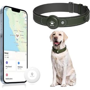 جهاز تعقب GPS للكلاب، طوق ذكي للحيوانات الأليفة 2 في 1 (iOS فقط)، طوق كلب مقاوم للماء بدون رسوم شهرية مع تتبع في الوقت الفعلي، مضاد للفقد، جهاز تعقب GPS ببطارية طويلة 365 يومًا لجميع أحجام الكلاب (يتضمن محدد الموقع) in Kuwait