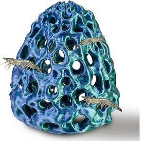 Shrimp Cave, Shrimp Hide, Shrimp Cave for Aquarium, Betta Hideout with Suction Cup, Aquarium Decor for Small Fish Hiding and Resting in Saudi Arabia
