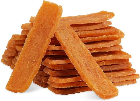 MON2SUN Dog Treats Chicken Jerky Pumpkin Flavor, Rawhide-Free, Gluten-Free, Healthy Jerky Snacks for Small Dogs, 10.6 oz in Kuwait