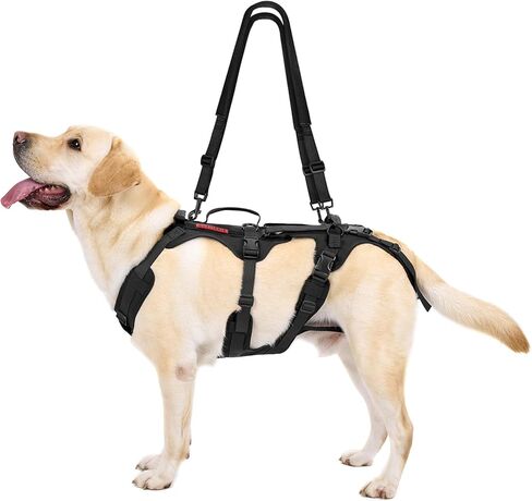 OneTigris Multi-Function Dog Lift Harness, All-Gender Dogs Friendly Design, Full Body Dog Sling Carrier with Three Handles Front/Rear Leg Assist for Arthritis in Kuwait