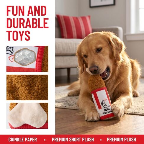 ZOMISIA Interactive Dog Puzzle Toys, Dog Enrichment Air-Powered Plush Toy with Squeeze Animated Moving Tail Marine Fish Shaped, Chew Treat Dispensing Toys, for Medium and Large Dogs Indoor in Kuwait