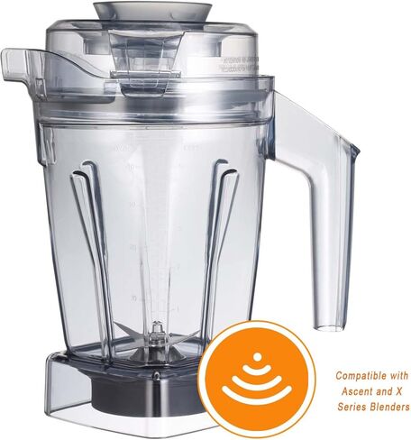 for Blenders 48oz Ascent Container, replace A2300 A2500 A3300 A3500 X2 X3 X4 X5 V1200 V1500, compatible with Ascent/Ascent X/Venturist Series Pitcher Jar Cup in Kuwait