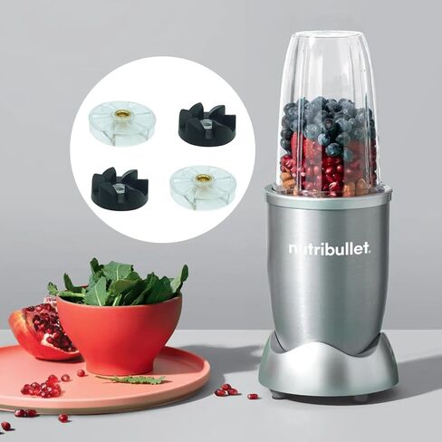 Top Base Gear & Rubber Blade Gear Replacement for NutriBullet 600W 900W Blender Juicers NB-101B NB-101S NB-201(2 Set) in Kuwait