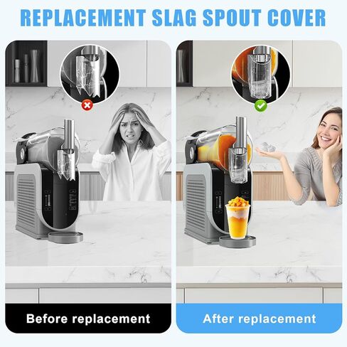 غطاء صنبور بديل لآلة Ninja Slushie - متوافق مع Ninja FS301، FS299، FS300 | حماية صنبور قابلة للفصل وقطع غيار Ninja Slushie، ملحقات آلة Ninja Slushie in Kuwait